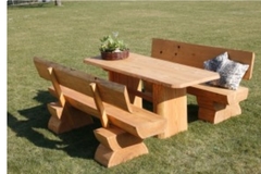 suche: Suche Tisch mit Bänke aus Massivholz