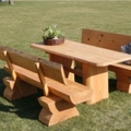 suche: Suche Tisch mit Bänke aus Massivholz