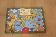 verkaufe: Puzzle von Weltkarte 