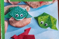 verkaufe: Topp Kindeeleicht gefaltet Bunte Tiere aus Papier