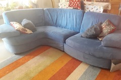 verkaufe: Sofa 253x169 Mikrofaser abnehmbar