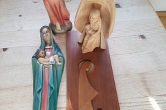 verkaufe: Verschiedene Holzstatuen