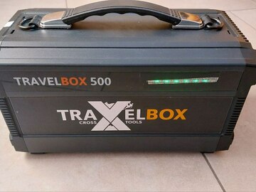 verkaufe: Powerstation Akkubox Travelbox 500