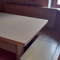 vendo: Eckbank mit Tisch und 2 Stühlen