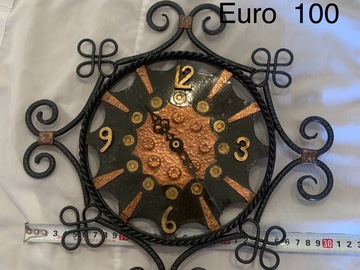 verkaufe: Orologio ferro battuto fatto artigianalmente 