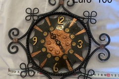 vendo: Orologio ferro battuto fatto artigianalmente 