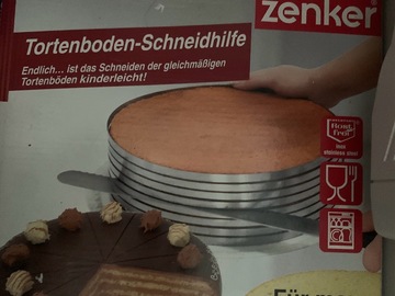 verkaufe: Taglia torta Zenker 