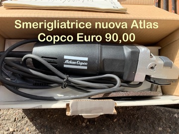 verkaufe: Smerigliatrice nuova Ag Copco