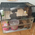 verkaufe: Nagetierkäfig Terrarium