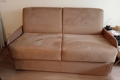 verkaufe: Vendo divano letto 2 posti usato pochissimo causa trasloco