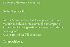 verkaufe: Divano da esterno come nuovo