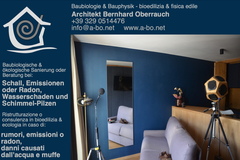 biete: Schall, Radon, Feuchte - rumori, radon, umidità