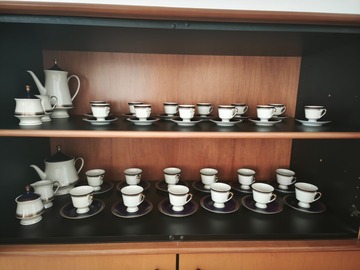 verkaufe: 2 x Servizio Porcellana Seltmann Bavaria 12 persone Echt Kobalt V