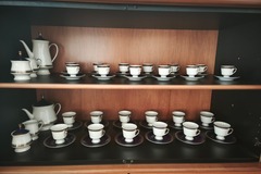 verkaufe: 2 x Servizio Porcellana Seltmann Bavaria 12 persone Echt Kobalt V