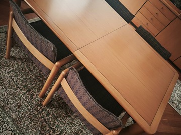 verkaufe: Tavolo Allungabile Vintage Anni 70 + 4 Poltroncine Legno