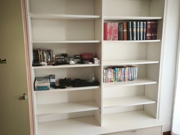 verkaufe: Libreria Bianca Grande con Cassetti e Ante