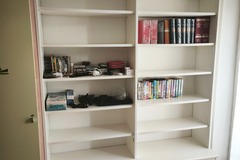 verkaufe: Libreria Bianca Grande con Cassetti e Ante