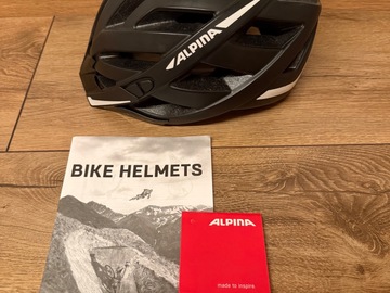 verkaufe: Alpina Panoma 2.0 L.E. Fahrradhelm Schwarz – Wie neu!