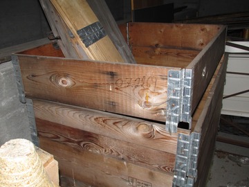 verkaufe: Klappbare Palettenwände 80x120