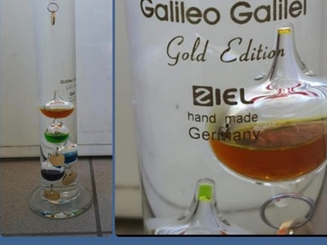 verkaufe: Termometro Galileo gold edition 